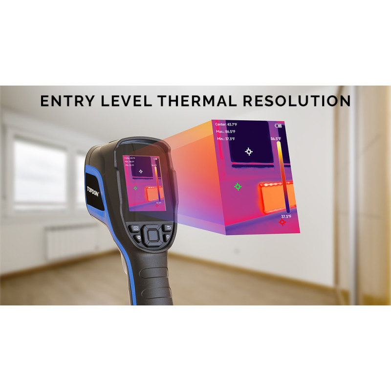 VIKING - TOPDON termálna infra kamera TC004Lite/2,8'' displej/160x120/IP54/zoom 4x/USB-C/