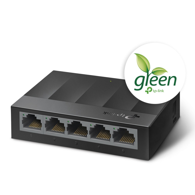 TP-Link LS1005G 5x Gigabit Desktop Switch Fanless