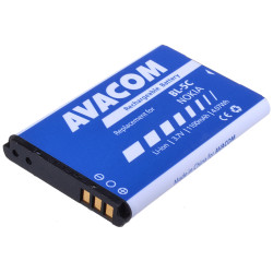 Batérie AVACOM GSNO-BL5C-S1100A do mobilu Nokia 6230, N70, Li-Ion 3,7 V 1100mAh (náhrada BL-5C)