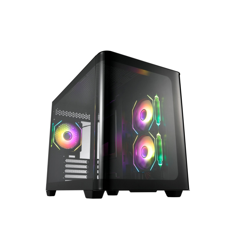 FSP S380-BA/Micro ATX/Transpar./Čierna