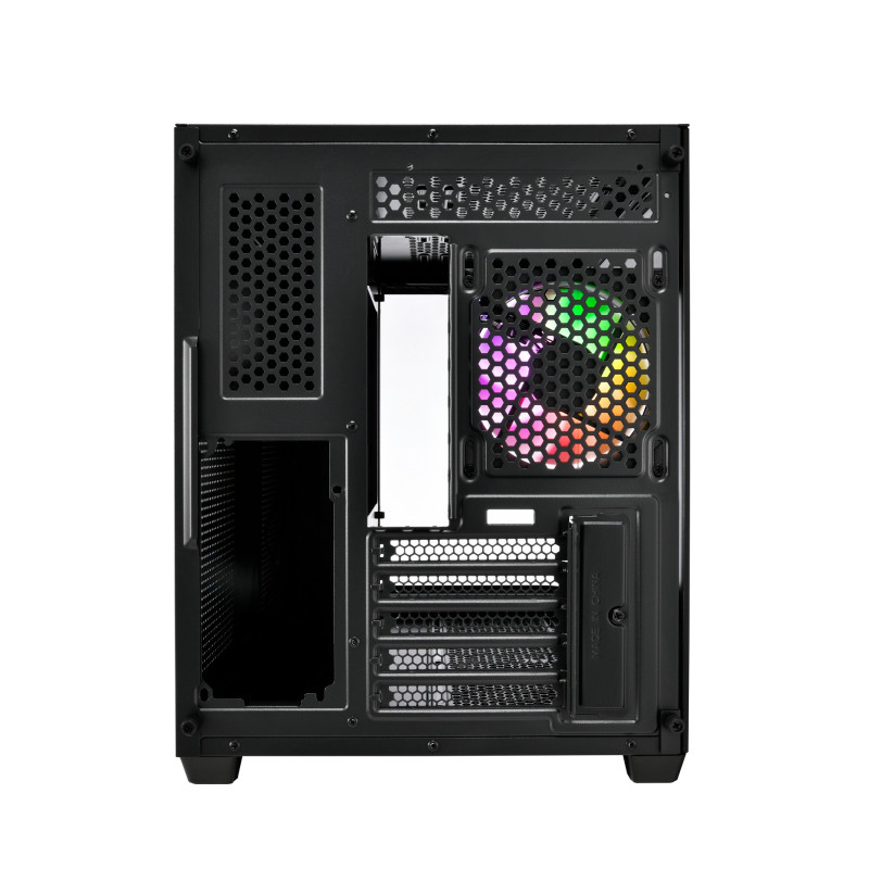 FSP S380-BA/Micro ATX/Transpar./Čierna