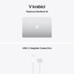 Apple MacBook Air 15''/M5/15,3''/2880x1864/16GB/1TB/M5/Tahoe/Silver/1R