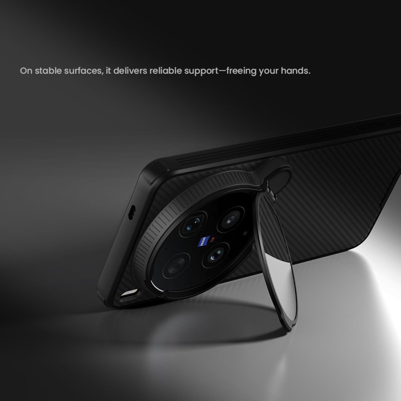 Nillkin CamShield Prop Magnetic Zadný Kryt pre Vivo X300 Ultra Transparent Black