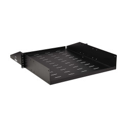 EATON - Polica pevná SmartRack 2U, nosnosť 45kg, hĺbka 546mm, montáž univerzálna, odvetrávaná