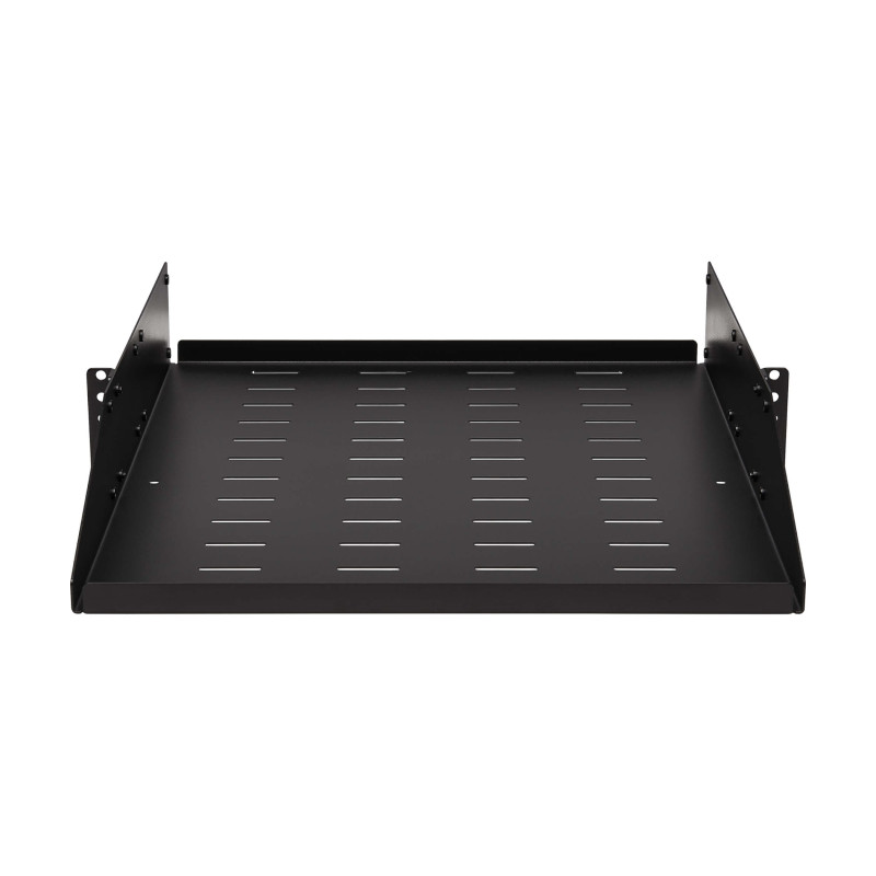 EATON - Polica pevná SmartRack 2U, nosnosť 45kg, hĺbka 546mm, montáž univerzálna, odvetrávaná