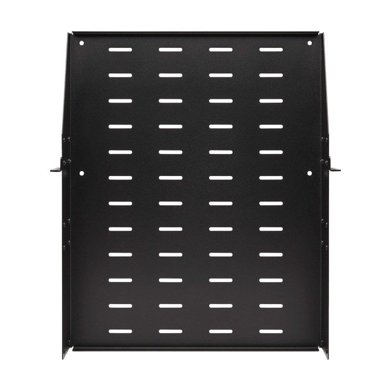 EATON - Polica pevná SmartRack 2U, nosnosť 45kg, hĺbka 546mm, montáž univerzálna, odvetrávaná