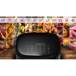 Salente AirFit, teplovzdušná fritéza 4v1, 3,5 l, čierna