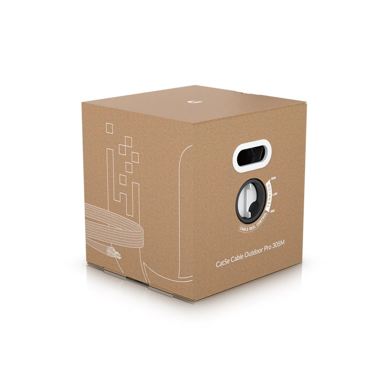 Ubiquiti UACC-Cable-C5e-Outdoor-Pro-305M-W - UniFi vonkajší kábel, Cat5e, 305m