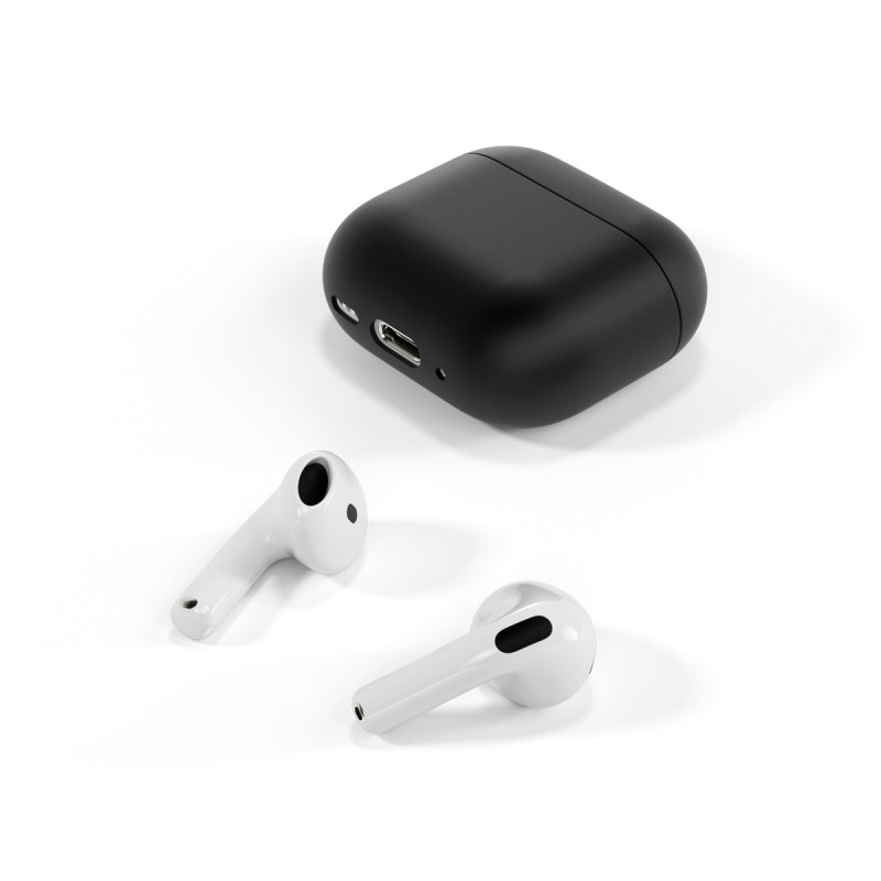 Epico silikónové Puzdro pre AirPods 4 - čierna