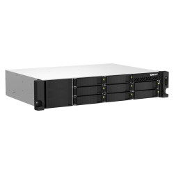 QNAP TS-873AeU-4G (Ryzen 2,2 GHz, 4 GB RAM, 8xSATA, 2x2,5 GbE, 1xPCIe, 2xM.2 sloty, malá hĺbka)