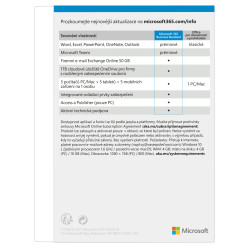 Microsoft 365 Business Standard P8 Mac/Win SK