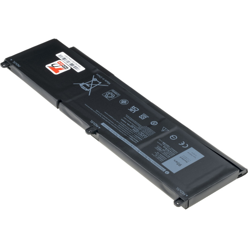 Batérie T6 Power pre Dell Precision 7550, 7560, 7750, 7760, 8300mAh, 95Wh, 6cell, Li-pol