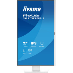 iiyama ProLite/XB2797QSU-W1/27''/IPS/QHD/75Hz/1ms/Biela/5R