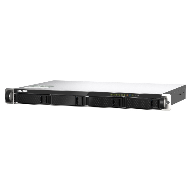 QNAP TS-435XeU-4G (2,2 GHz, 4 GB RAM, 4x SATA, 2x M.2 NVMe, 2x 2,5GbE, 2x 10GbE SFP+, malá hĺbka)