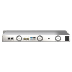 QNAP TS-435XeU-4G (2,2 GHz, 4 GB RAM, 4x SATA, 2x M.2 NVMe, 2x 2,5GbE, 2x 10GbE SFP+, malá hĺbka)