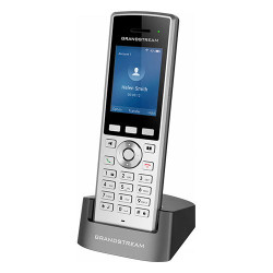 Grandstream WP822 SIP WiFi telefón, 2,4'' bar. displ., 2SIP úč., BT, 3,5 mm jack, Micro USB, Handover