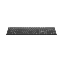 Klávesnica C-TECH KB-201-BL, nízkoprofilová,