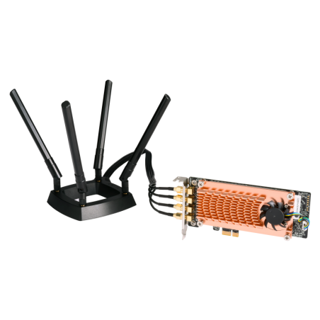 QNAP QWA-AC2600 - PCIe bezdrôtový sieťový adaptér (802.11n a 802.11ac) pre NAS alebo PC
