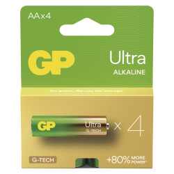 GP BATERIE - GP Alkalická batéria ULTRA AA (LR6) - 4ks