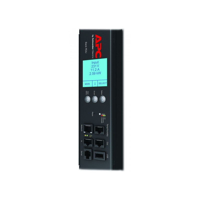 APC - Rack PDU 2G, Metered by Outled, 16A, 100-240V, AP8659