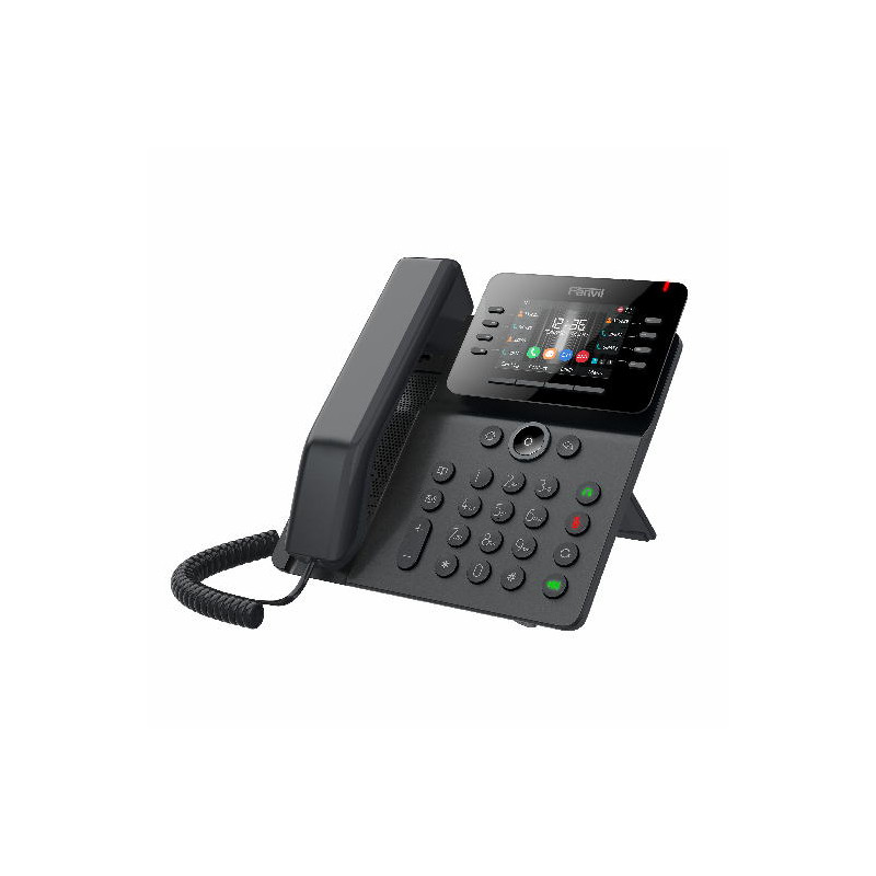 GRANDSTREAM - Fanvil V64 SIP telefón, 3,5'' bar.disp., 12SIP, 21DSS hr., WiFi, BT, dual Gbit, PoE