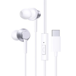 NONAME - Baseus Encok CZ11/USB-C/Drôt/Biela