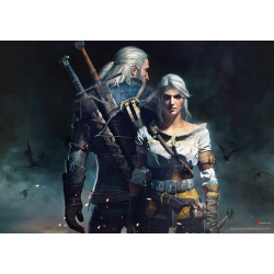 GOODLOOT - GLO GAMING PUZZLE: THE WITCHER GERALT & CIRI