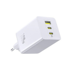 NONAME - Baseus EnerFill FE11 Fast Nabíjačka USB-A + USB-C + USB-C 100 W Moon White