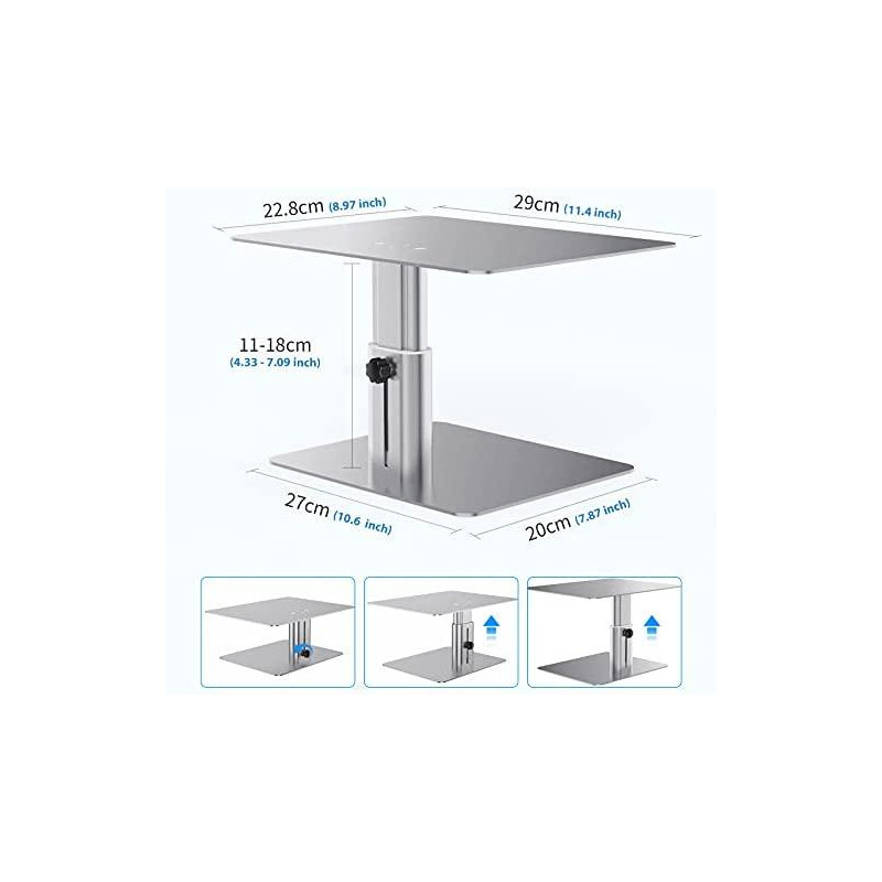 Nillkin HighDesk Adjustable Monitor Stand Silver