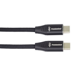 PremiumCord Kabel USB-C M/M, 240 W 480 MBps, 1m
