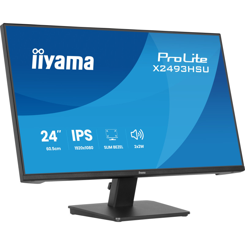 iiyama ProLite/X2493HSU-B1/23,8''/IPS/FHD/120Hz/1ms/Čierna/3R