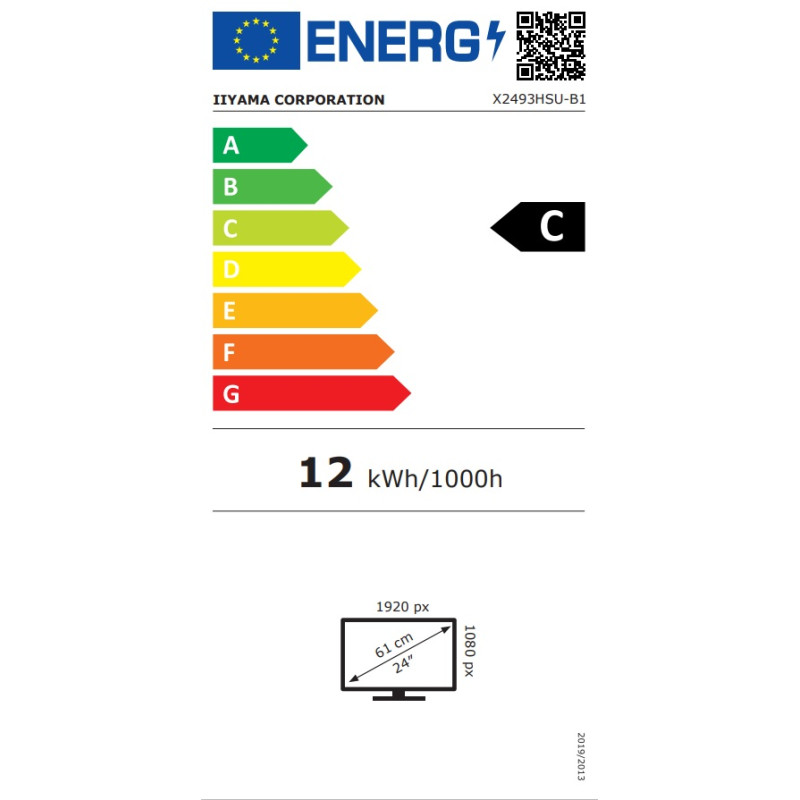 iiyama ProLite/X2493HSU-B1/23,8''/IPS/FHD/120Hz/1ms/Čierna/3R