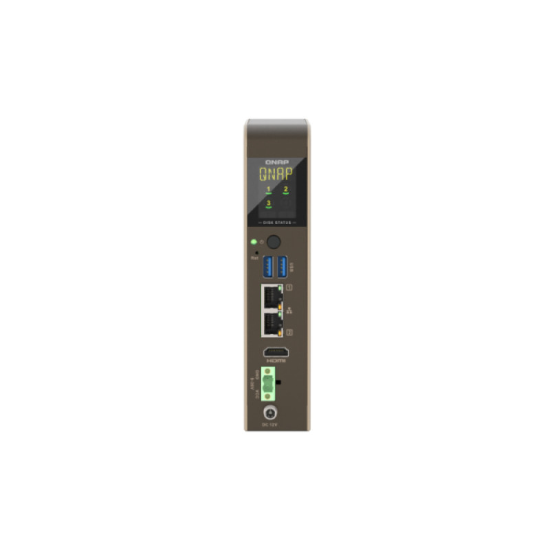 QNAP QBoat-300 (priemyselný NAS, 4core ARM, 4GB RAM, 3x M.2 slot, 2x 1GbE, 2x USB 3.2, 1x HDMI)