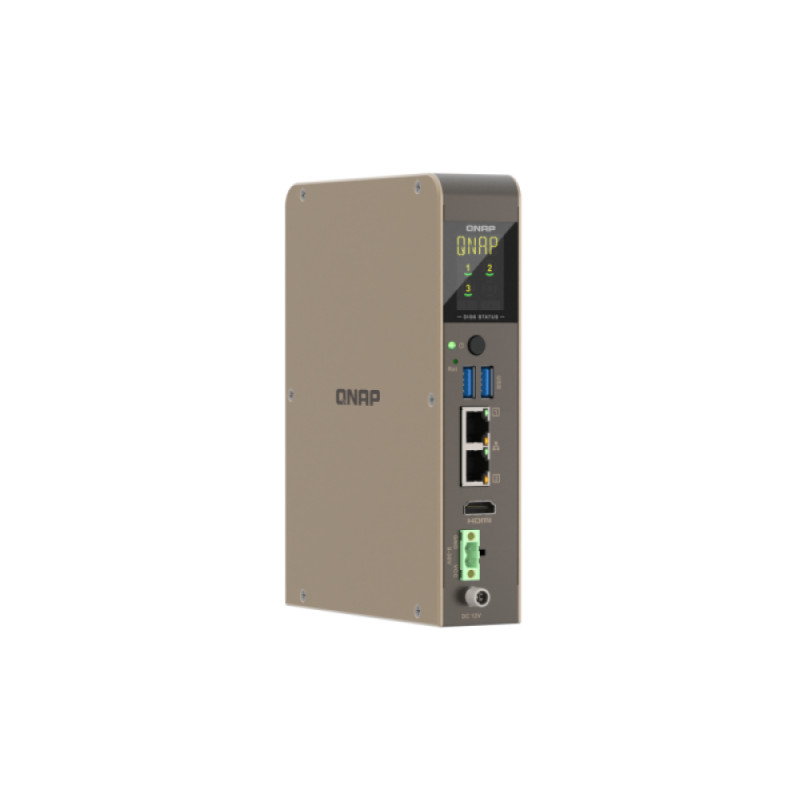 QNAP QBoat-300 (priemyselný NAS, 4core ARM, 4GB RAM, 3x M.2 slot, 2x 1GbE, 2x USB 3.2, 1x HDMI)