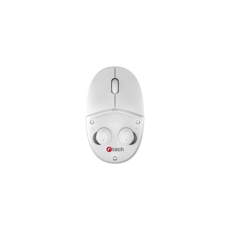 Myš s TWS sluchátkami C-TECH WLM-21 Dual mode,