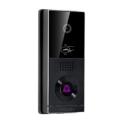 EVOLVEO DoorPhone AHD10, Sada domáceho WiFi videotelefónu s ovládaním dverí a RFID, černo-strieborný 1