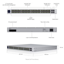 Ubiquiti USW-Pro-48-POE, UniFi Switch Pro 48 PoE