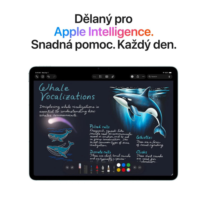 Apple iPad Air 13'' (M4) - 2026/Wi-Fi + Cellular/13''/2732x2048/12GB/128GB/iPadOS26/Starlight