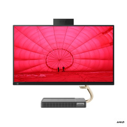 Lenovo IdeaCentre/AIO 5 24ALC6/23,8''/FHD/R5-5500U/12GB/512GB SSD/AMD int/W10/Black/2R