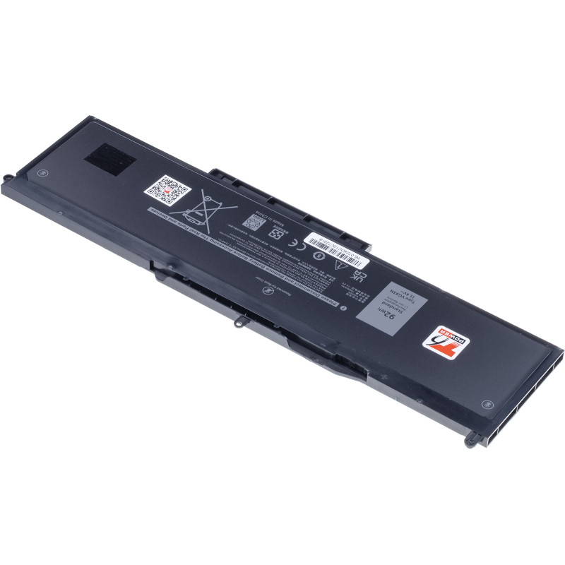 Batérie T6 Power pre Dell Latitude 5580, 5591, Precision 3520, 3530, 8070mAh, 92Wh, 6cell, Li-pol