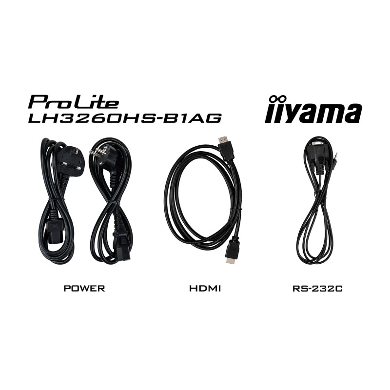 32'' iiyama LH3260HS-B1AG: VA, FHD, Android 11,24/7