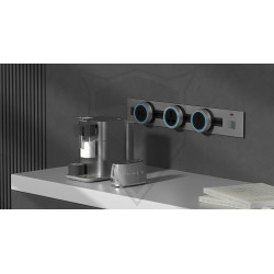 Zásuvková lišta - zápustná Viking LZ40G/230V,50Hz/40cm dĺžka/sivá/až 5 modulov/IP20/hliník/zápustná