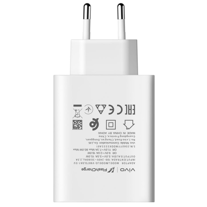 VIVO 80W FlashCharge nabíjačka