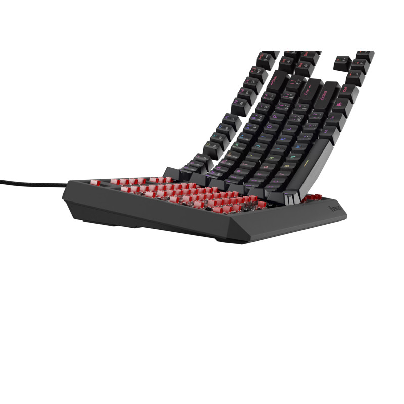 Herná klávesnica Genesis THOR 230/TKL/RGB/Outemu Red/Drôtové USB-A/ CZ- SK layout/Čierna