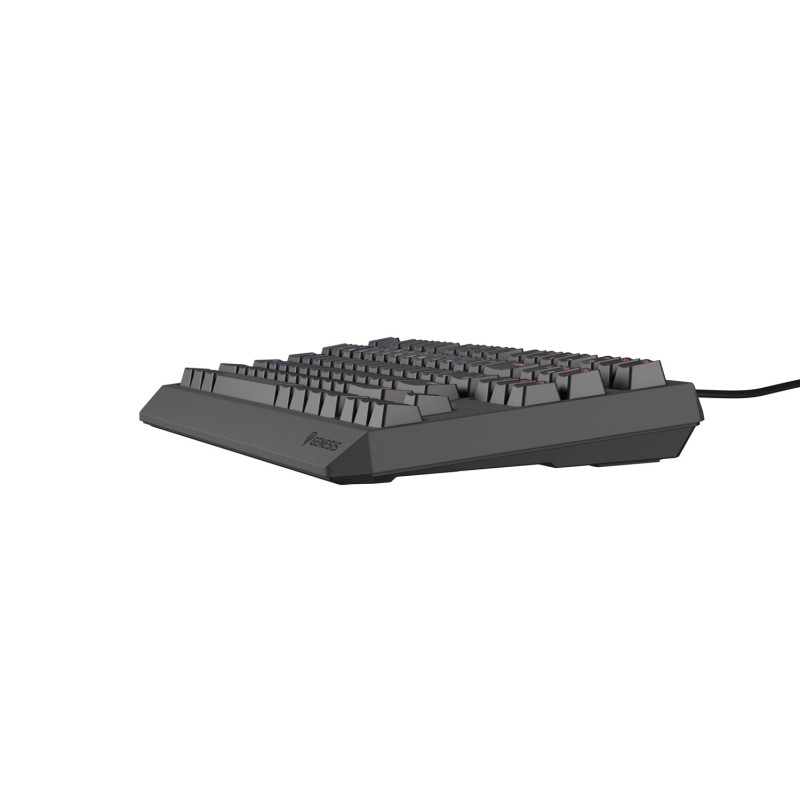 Herná klávesnica Genesis THOR 230/TKL/RGB/Outemu Red/Drôtové USB-A/ CZ- SK layout/Čierna