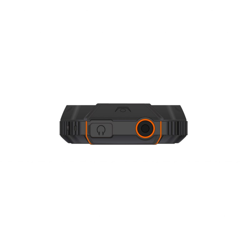 EVOLVEO StrongPhone Z6, IP68 odolný Dual SIM telefón, 2,8'' LCD, 4000mAh, Powerbanka, černo-oranžový