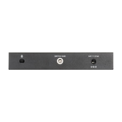 D-Link DGS-1100-08PV2 Smart Switch, 8x 1000Base-T 802.3at PoE, 64W PoE budget, Fanless