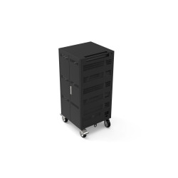 NONAME - PORT CONNECT CHARGING CABINET 30 Notebooks + RACK 1xU 19'', černý