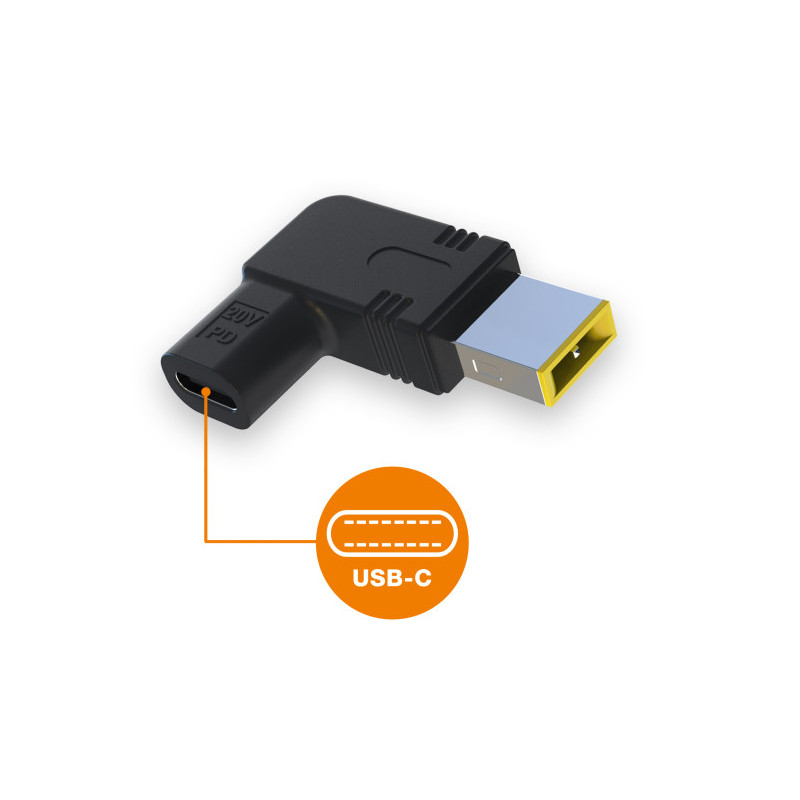 Aligator USB-C napájacia redukcia 11 x 4,5 mm pre notebooky Lenovo