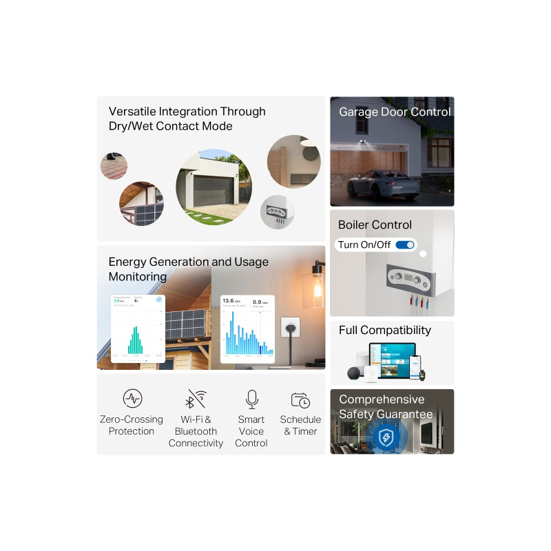 TP-Link Tapo S110E šikovný spínací modul